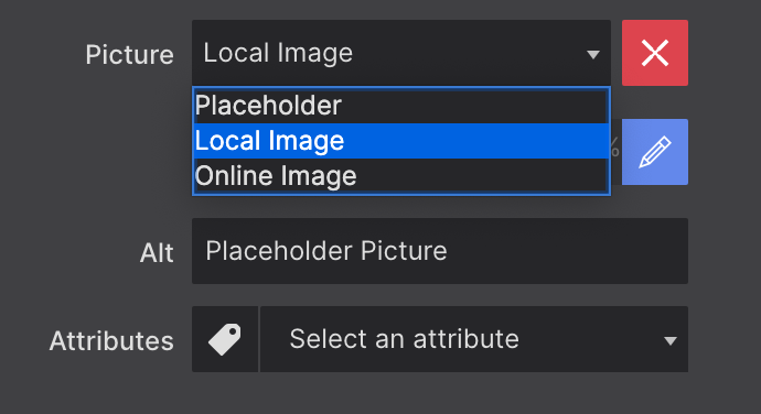 Choose a Local Image
