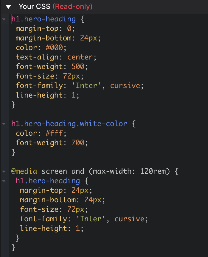 CSS Preview