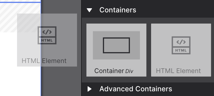 Drag HTML Element to Canvas