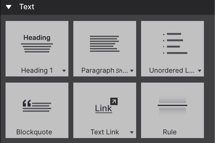 Text Elements