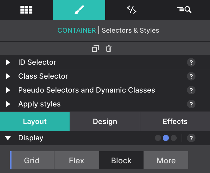 Display Control